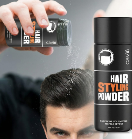 Caviii Superfine Volumizing Matte Effect Hair Styling Powder | Instant Lift & Strong Texture Control