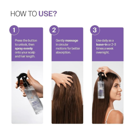 Bare Anatomy Rosemary & Rice Water Hair Growth Spray