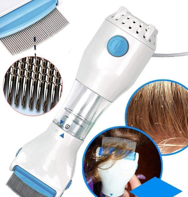 Electric V Comb Head Lice Removal Machine with Filter