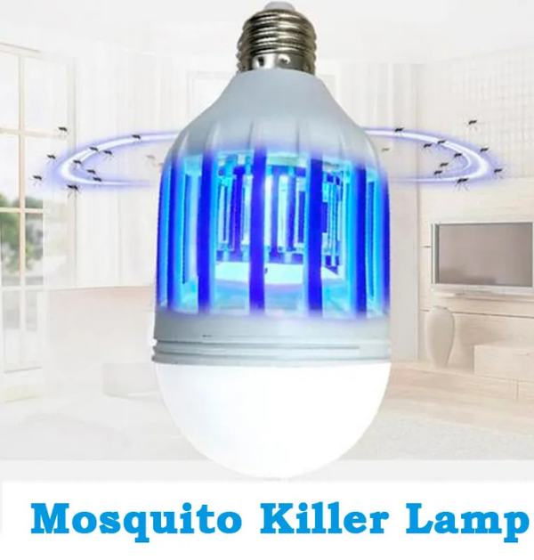 15W Mosquito Killer Bulb with UV Insect Killer and LED Light